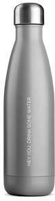Jobout Vannflaske Matte Grey 500 ml Jobout Vannflaske Matte Grey 500 ml