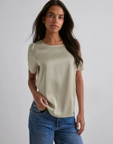 Pieces Beige Pcjessa Ss O Neck Top Wvn Noos Bc Pieces Beige Pcjessa Ss O Neck Top Wvn Noos Bc