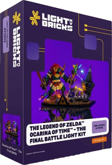 Light My Bricks The Legend of Zelda Ocarina of Time Lyssett 77093