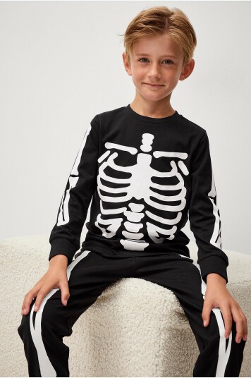 Ellos Collection Pyjamas Thomas Svart