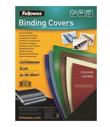Fellowes Delta Leatherboard - Binding cover