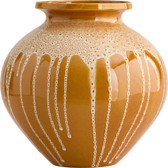 Decotique Kyoto Vase 28 cm Cream / Honey Decotique Kyoto Vase 28 cm Cream / Honey