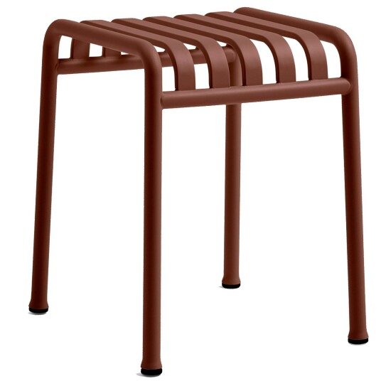 Hay Palissade Stool Iron Red Utendørs Krakker Og Puffer Ronan & Erwan Bouroullec Rød Hay Palissade Stool Iron Red Utendørs Krakker Og Puffer Ronan & Erwan Bouroullec Rød