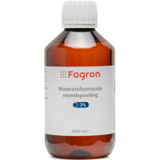 Oxygen Munnvann FAGRON Hydrogenperoksid 3% 300 ml.