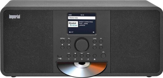 Imperial Dabman i210 CD DAB-radio med FM Svart Imperial Dabman i210 CD DAB-radio med FM Svart
