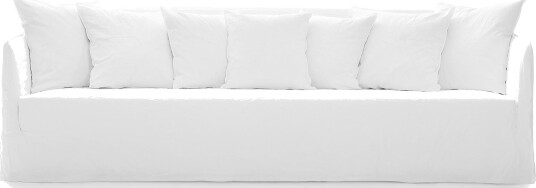 Gervasoni Ghost 14 Sofa Lino Bianco
