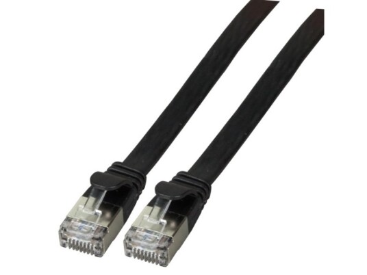 Efb Flat Patch-Ledning U/Ftp Cat.6A Pvc 1,5M (K5545sw.1.5)