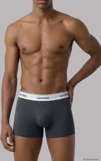 Calvin Klein Boxer Brief 3Pk Blue XS