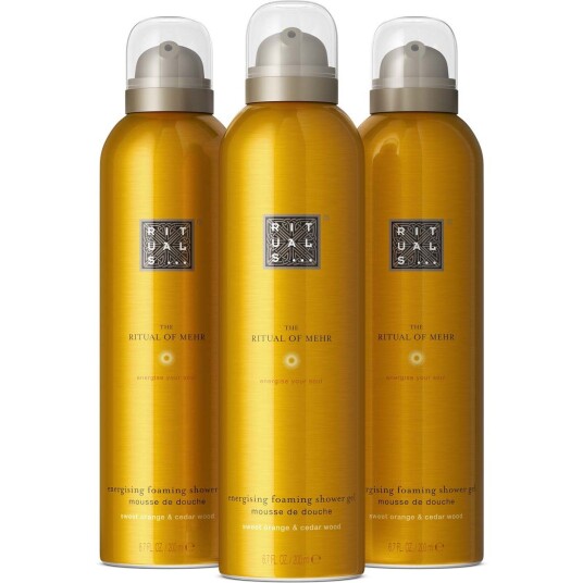 Rituals The Ritual of Mehr Bundle Foaming Shower Gel Citrus & Woody Rituals The Ritual of Mehr Bundle Foaming Shower Gel Citrus & Woody