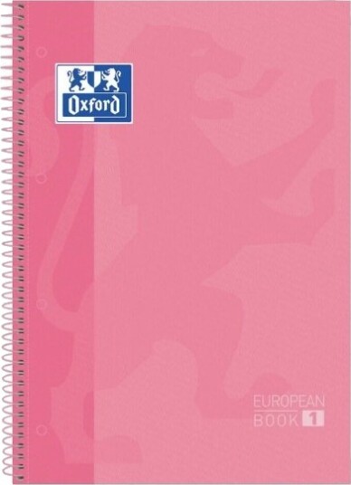 Oxford Til Kontoret   European Book A4+ Kvadreret   5 Stk.
