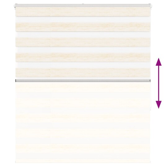  Sebragardin marmor beige stoff bredde 125,9 cm polyester 8721158349583