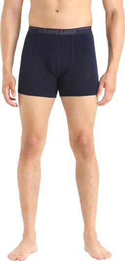 Icebreaker Anatomica Boxer Herre Midnight Navy M