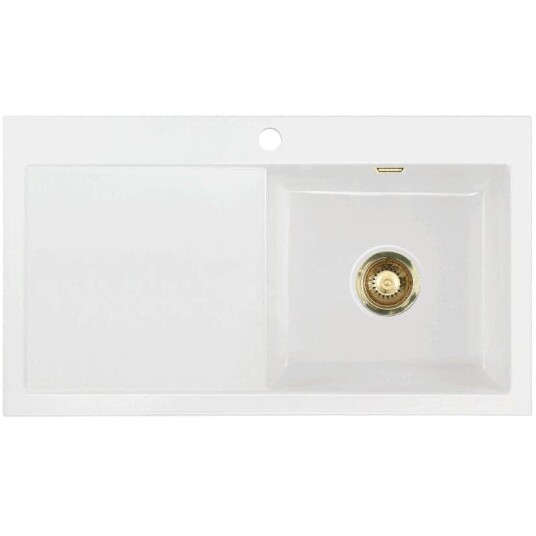 Lavabo Oppvaskbenk Mera 90 Keramikk 11074L