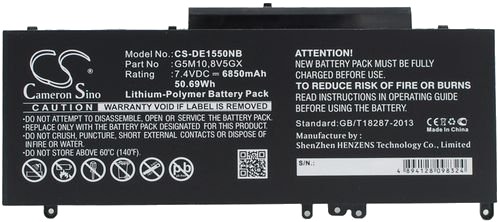 Batteri til Dell Latitude 15 5000 osv.
