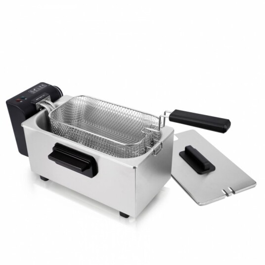 Emerio 3L Airfryer DF-132653 i Rustfritt Stål med 2000W Effekt Emerio 3L Airfryer DF-132653 i Rustfritt Stål med 2000W Effekt