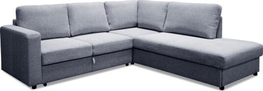 Paris Sovesofa 4 seter Høyre   Lysegrå