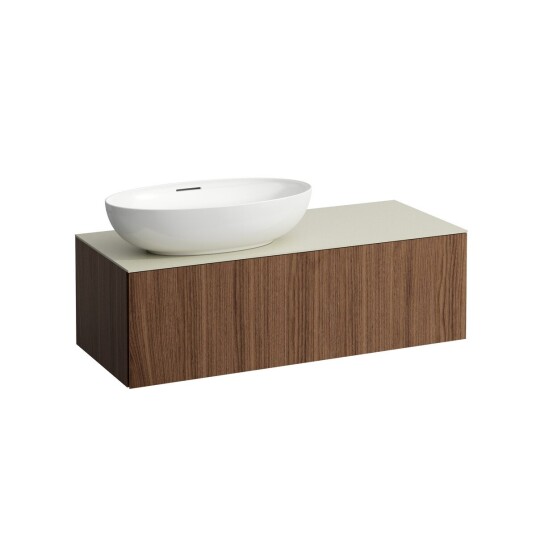 ILBAGNOALESSI Servantskap 1200 120x50 cm 1 skuff Noce Canaletto