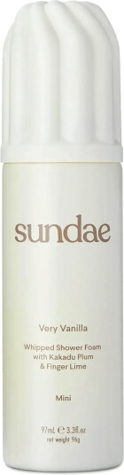 Sundae Body Mini Very Vanilla Whipped Shower Foam Cream 97 ML