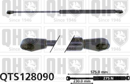 QUINTON HAZELL QTS128090 Baklukedemper