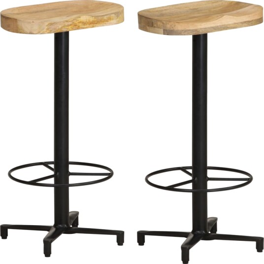 Barkrakker 2 stk 76 cm heltre mango