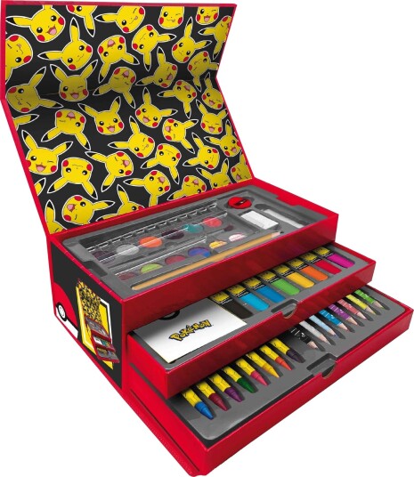 Pokémon Fargesett 52 Deler Pokémon OneSize Fargesett Hvit