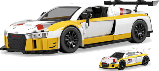 Mattel Brick Shop Brick Shop Hot Wheels ‘15 Audi R8 Lms Building Toy Kit 820 Pieces For Collectors Yellow ONE SIZE Mattel Brick Shop Brick Shop Hot Wheels ‘15 Audi R8 Lms Building Toy Kit 820 Pieces For Collectors Yellow ONE SIZE