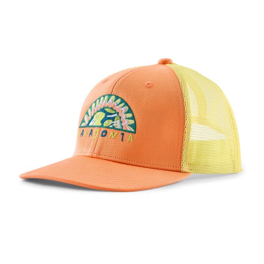 Patagonia Kids Trucker hat Peach Sherbet Patagonia Kids Trucker hat Peach Sherbet