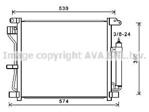 Kondensator AVA Clever Choice DN5403D