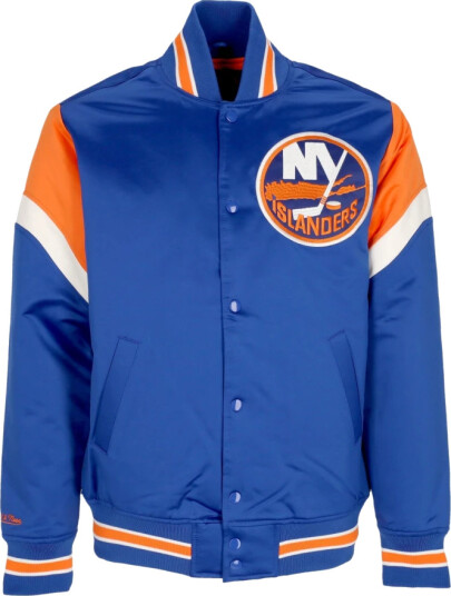 Mitchell & Ness Herre Jakker Blå L,