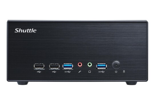 Shuttle XH610G2 Barebone Slim-PC med Intel H610