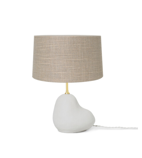 Ferm Living Hebe bordlampe Small Hvit /Sand