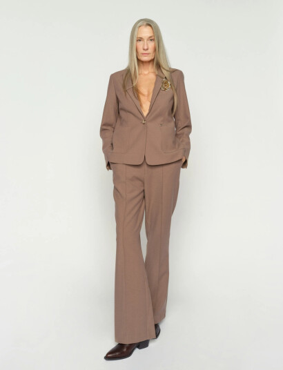 MOS MOSH Mmrhys Polly Pant Brown 44 Regular