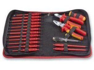 Felo Screwdriver Set With Interchangeable Handle Insulated + Pliers Isolated + Insulated Cutters 14Pcs (06391904)