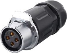 Alcasa S1 Sort Hunkjønn Rett Kopper Metall Plast Silikagel Zink Gull Sinklegering