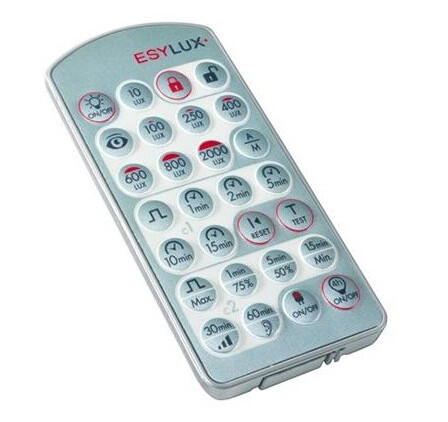 Esylux Em10425509, Ir Trådlös, Tryckknappar, Blå, Silver Esylux Em10425509, Ir Trådlös, Tryckknappar, Blå, Silver