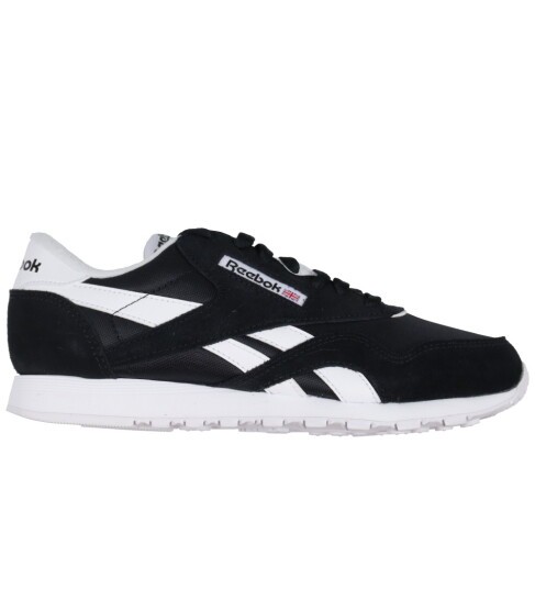 Reebok Sko Classic Nylon Løping Svart/Hvit 385 Sko