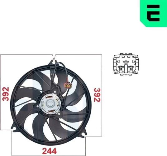 Kjølevifte ERA 352079