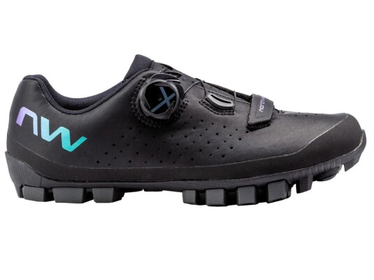 Northwave Hammer Plus terrengsykkelsko black/iridescent dame