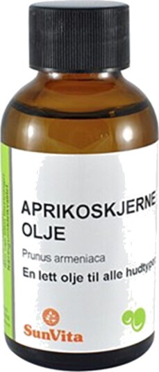 Sunvita aprikoskjerneolje 100 ml