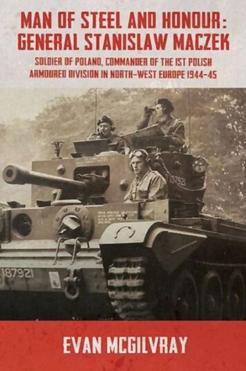 Man of Steel and Honour: General Stanislaw Maczek av Evan McGilvray
