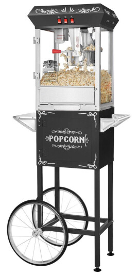 Great Northern Popcornvogn All Star 8-10 liter Svart Great Northern Popcornvogn All Star 8-10 liter Svart