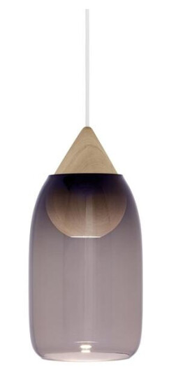Mater Liuku Taklampe Drop Lindenwood/Violet Mater Liuku Taklampe Drop Lindenwood/Violet