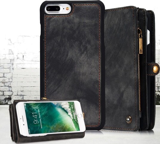 CaseMe Vintage 2-in-1 (iPhone 8/7 Plus) Grå