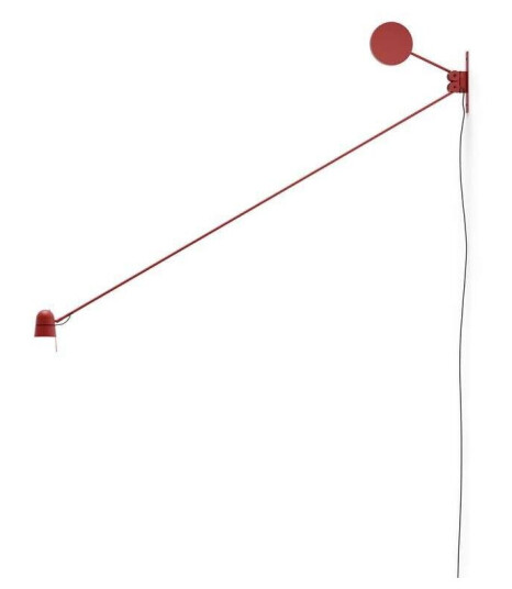Luceplan - Counterbalance Vegglampe Red