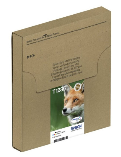 Epson T1285 Easy Mail Packaging - 4-Pack - Svart Gul Cyan Magenta - Original - Boks - Blekkpatron - For Stylus S22 Sx130 Sx230 Sx235 Sx430 Sx435 Sx438 Sx440 Sx445 Stylus Office Bx305 Epson T1285 Easy Mail Packaging - 4-Pack - Svart Gul Cyan Magenta - Original - Boks - Blekkpatron - For Stylus S22 Sx130 Sx230 Sx235 Sx430 Sx435 Sx438 Sx440 Sx445 Stylus Office Bx305