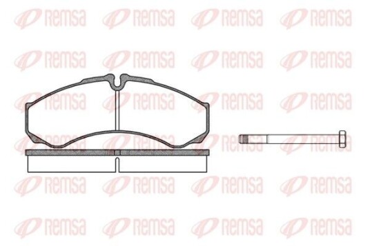 Bremseklosser REMSA 0651.00