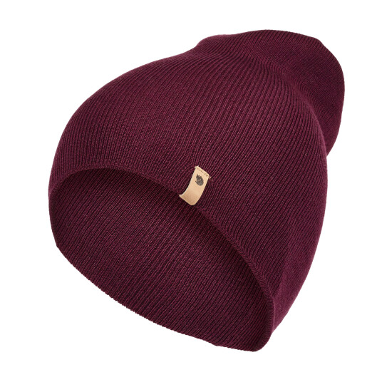 Fjellreven CLASSIC KNIT HAT DARK GARNET Fjellreven CLASSIC KNIT HAT DARK GARNET