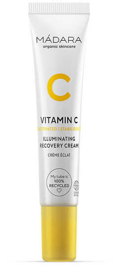 Mádara Vitamin C Regenererende Ansiktskrem 15 ml med Glød