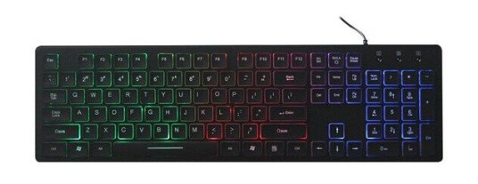 ART AK-20 SLIM - Tastatur - Amerikansk Engelsk - Svart ART AK-20 SLIM - Tastatur - Amerikansk Engelsk - Svart