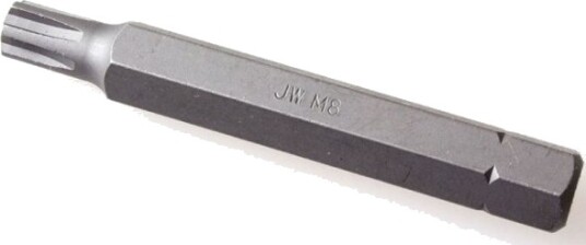 Jonnesway Ribe Bits M10x75 Mm, 6-Kant, 10 Mm